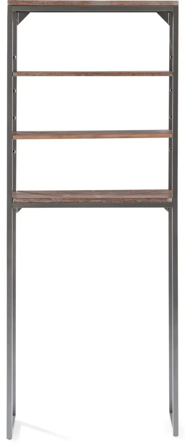 homestylesÂ® Barnside Gray Over The Commode Stand