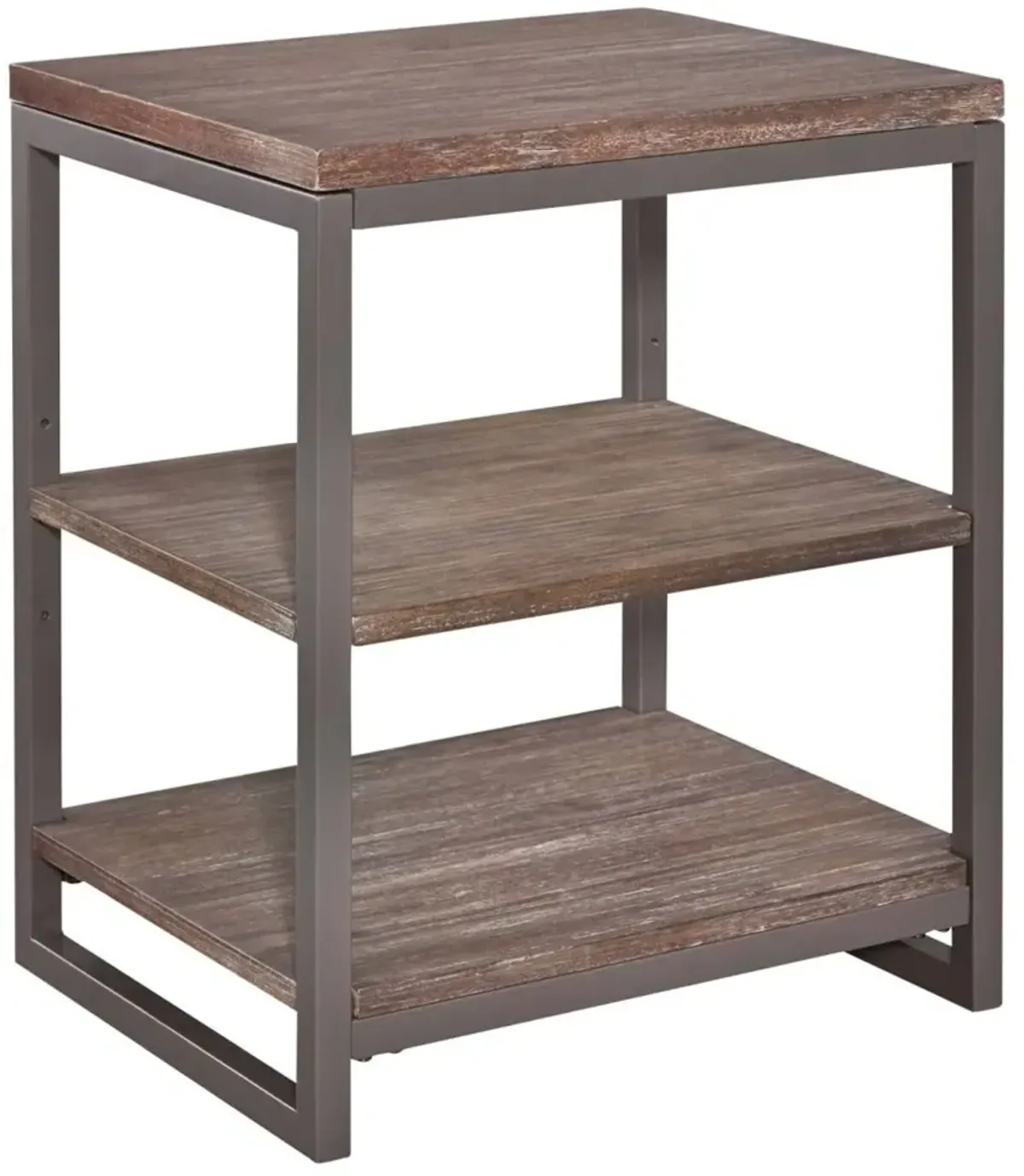 homestylesÂ® Barnside Gray Nightstand