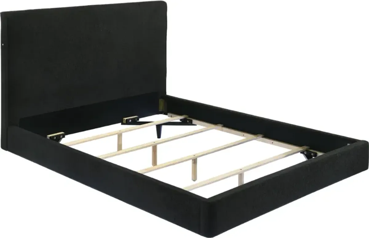 Crown Mark Fable Black Queen Panel Bed