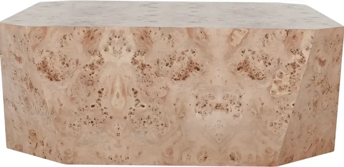 Classic Home Avena Natural 42" Square Coffee Table