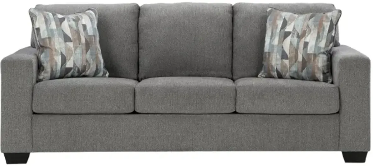 Signature Design by AshleyÂ® Deltona Graphite Queen Sofa Sleeper