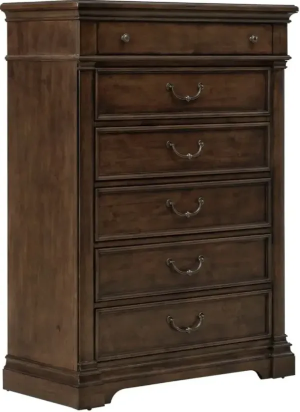 Liberty Furniture Arden Road Satin Cherry Chest