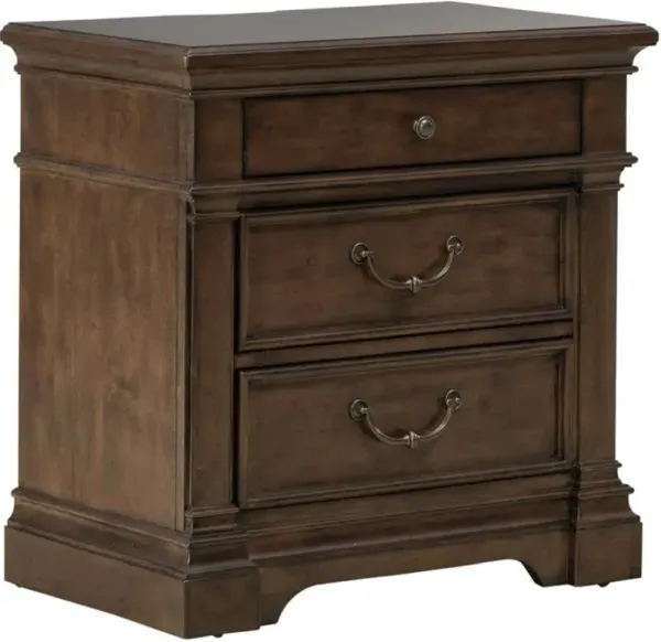Liberty Furniture Arden Road Satin Cherry Nightstand
