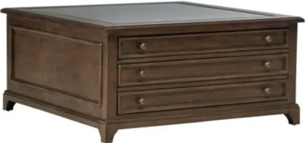 Liberty Furniture Arden Road Satin Cherry Cocktail Table