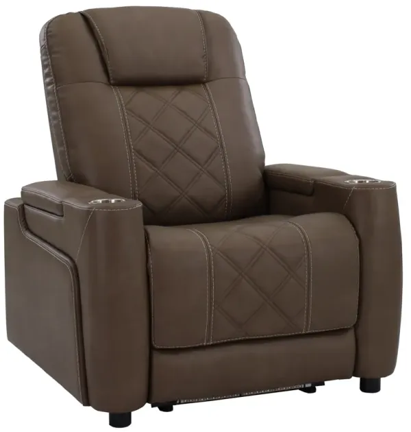 Moto Motion 513 Cappuccino Power Media Recliner