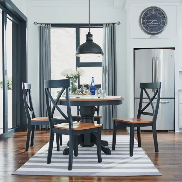 homestylesÂ® Bishop 5-Piece Black Dining Set