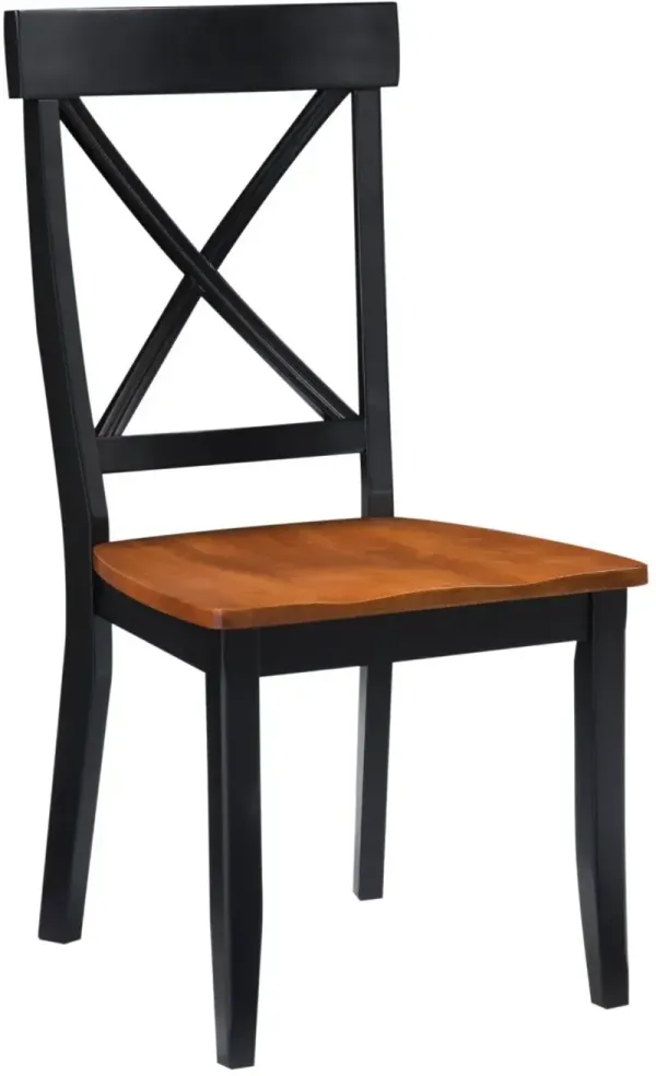 homestylesÂ® Bishop 2-Piece Black Side Chairs
