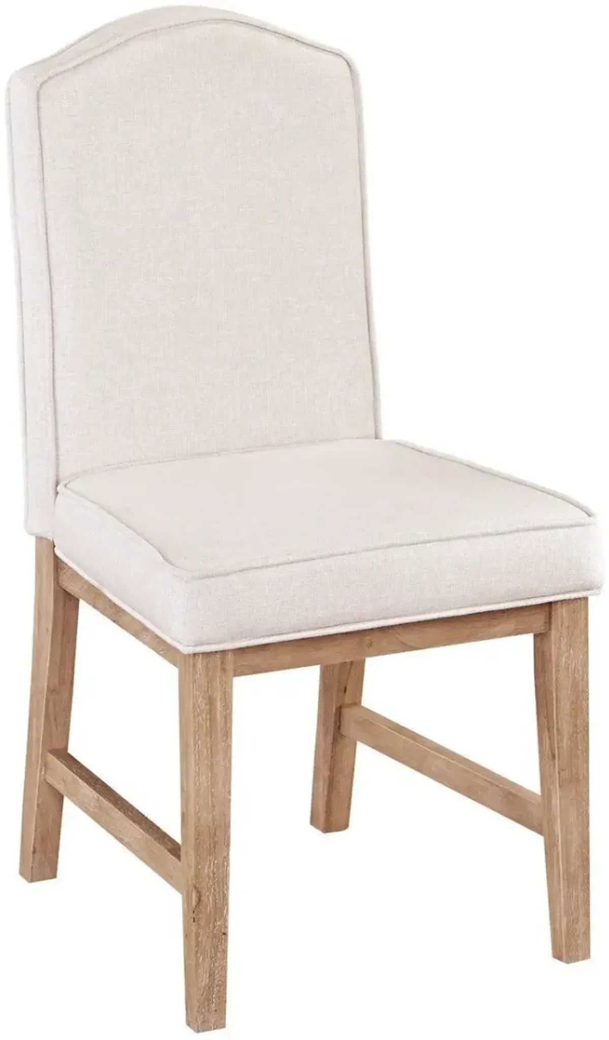 homestylesÂ® Cambridge Whitewash Upholstered Dining Chairs