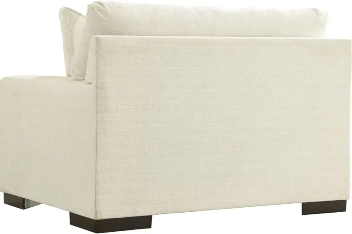 Signature Design by AshleyÂ® Maggie Birch Chair and a Half