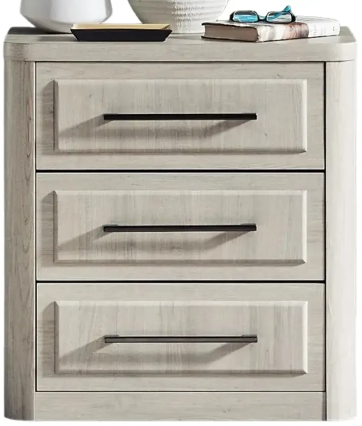 Liberty Furniture Modern Play Natural White Nightstand