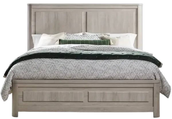 Liberty Furniture Modern Play Natural White Queen Panel Bed