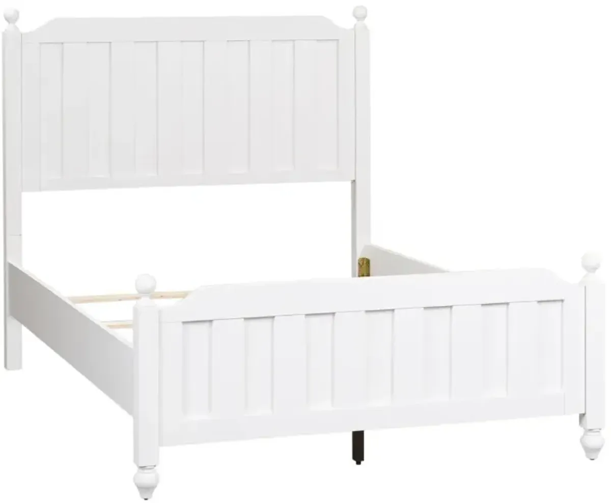 Liberty Furniture Cottage View White Youth Full Panel Bed