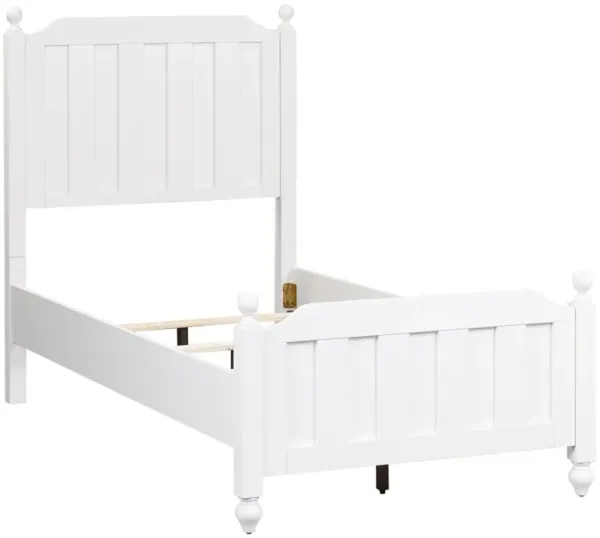 Liberty Furniture Cottage View White Youth Twin Panel Bed