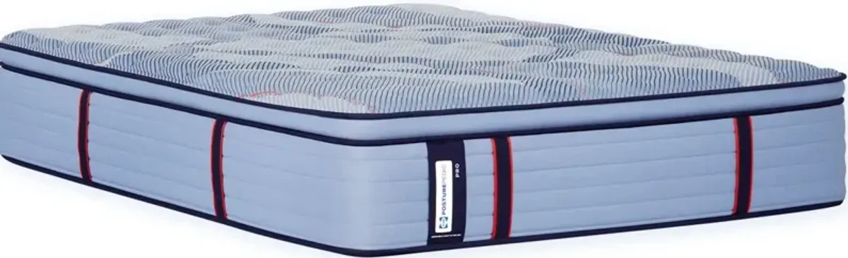 SealyÂ® PosturepedicÂ® Pro Dupont II Wrapped Coil 15" Plush Euro Pillow Top Twin XL Mattress