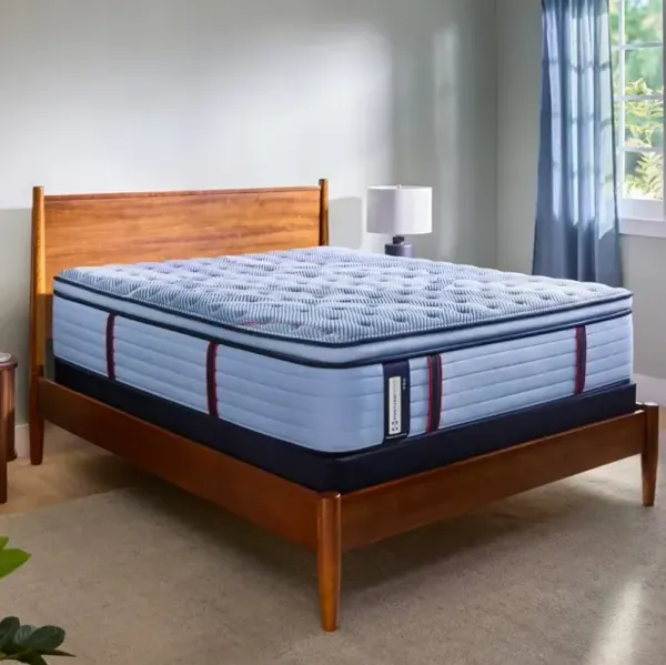 SealyÂ® PosturepedicÂ® Pro Dupont II Wrapped Coil 15" Plush Euro Pillow Top King Mattress