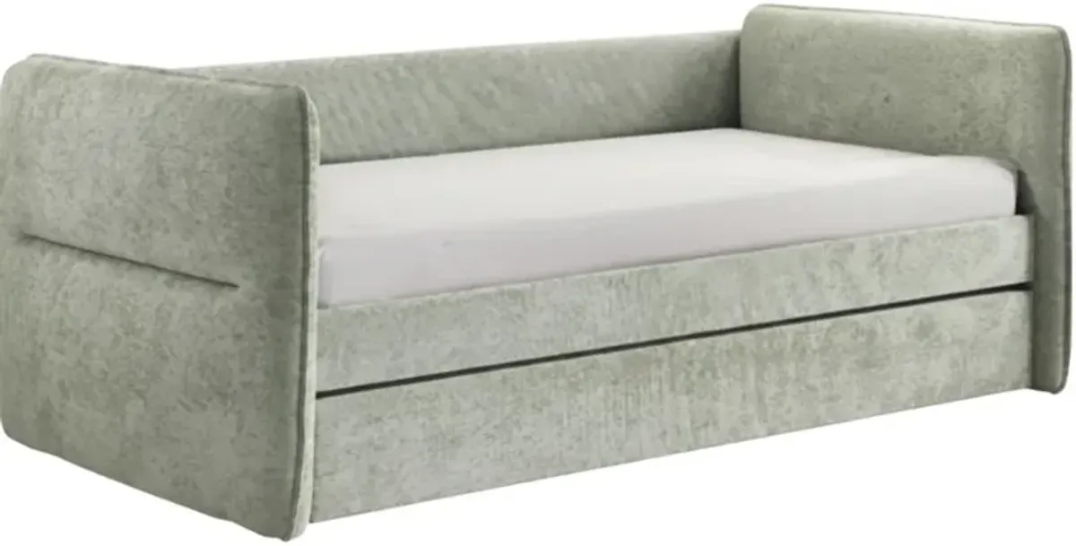 Crown Mark Philipa Green Twin Daybed
