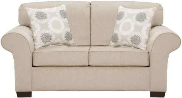 Affordable Furniture Tycoon Khaki Loveseat