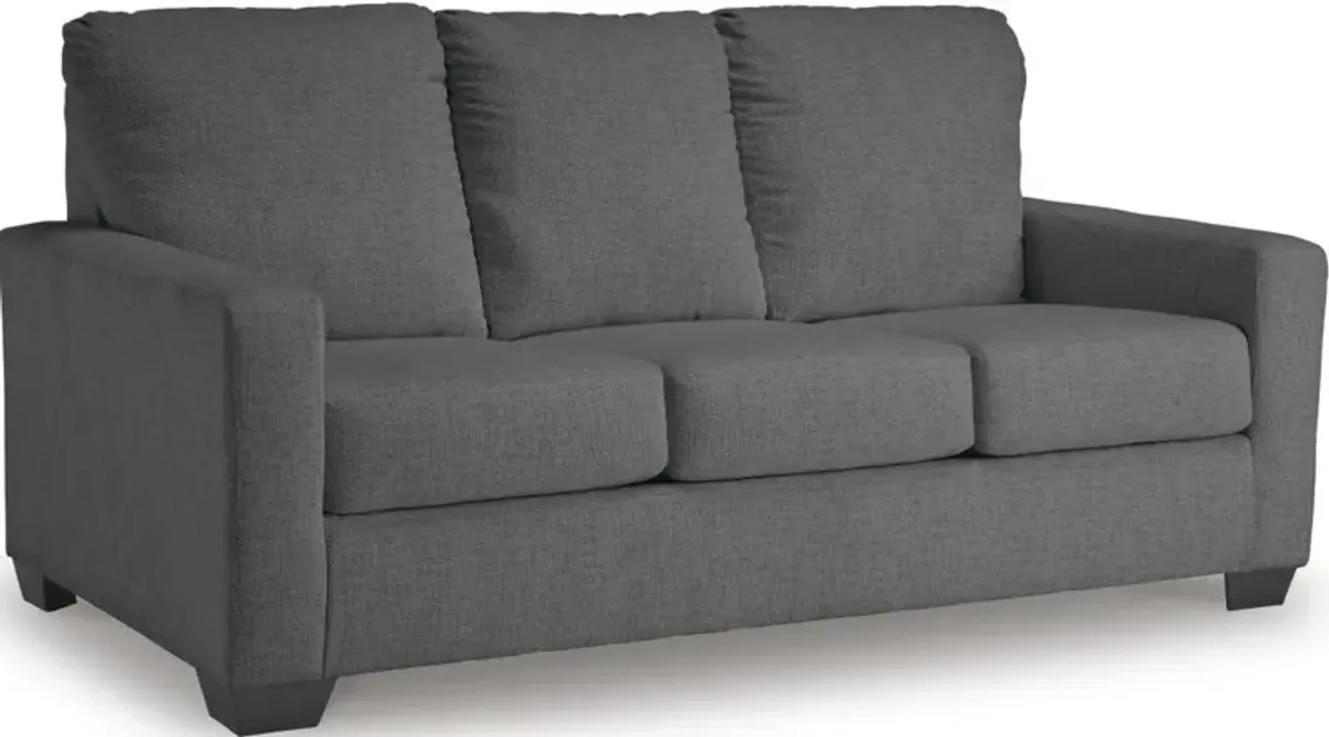 Signature Design by AshleyÂ® Rannis Pewter Full Sleeper Sofa 