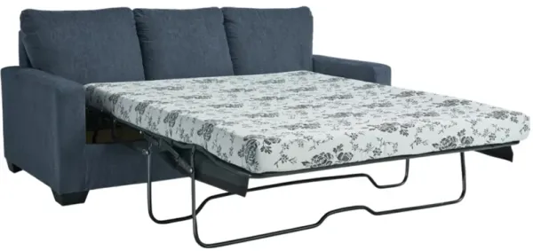 Signature Design by AshleyÂ® Rannis Navy Queen Sofa Sleeper