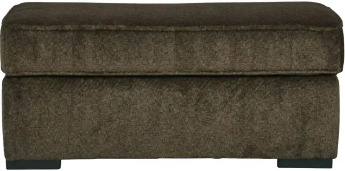 BenchcraftÂ® Aylesworth Chocolate Ottoman