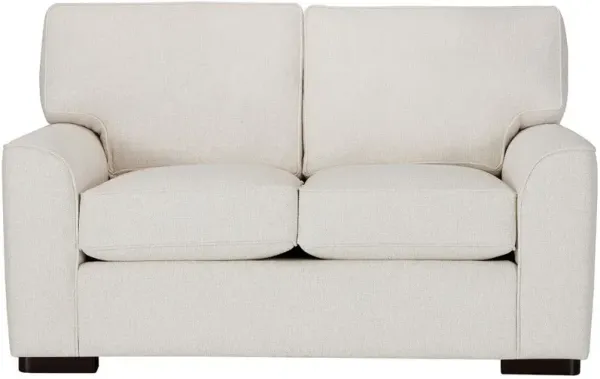 Kevin Charles Fine UpholsteryÂ® Austin Sugarshack Glacier Loveseat