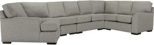 Kevin Charles Fine UpholsteryÂ® Austin 5 Piece Sugarshack Metal Sectional