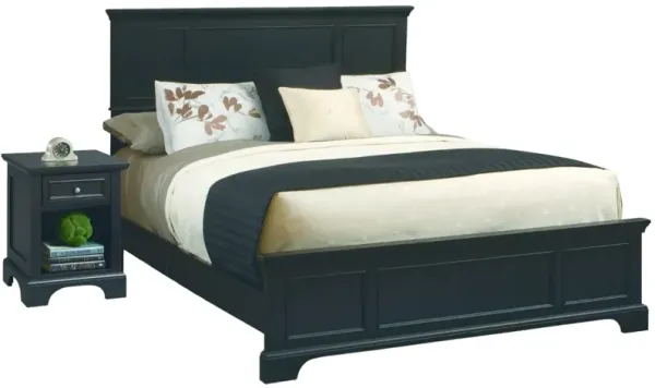 homestylesÂ® Bedford 2 Piece Black Queen Bed Set