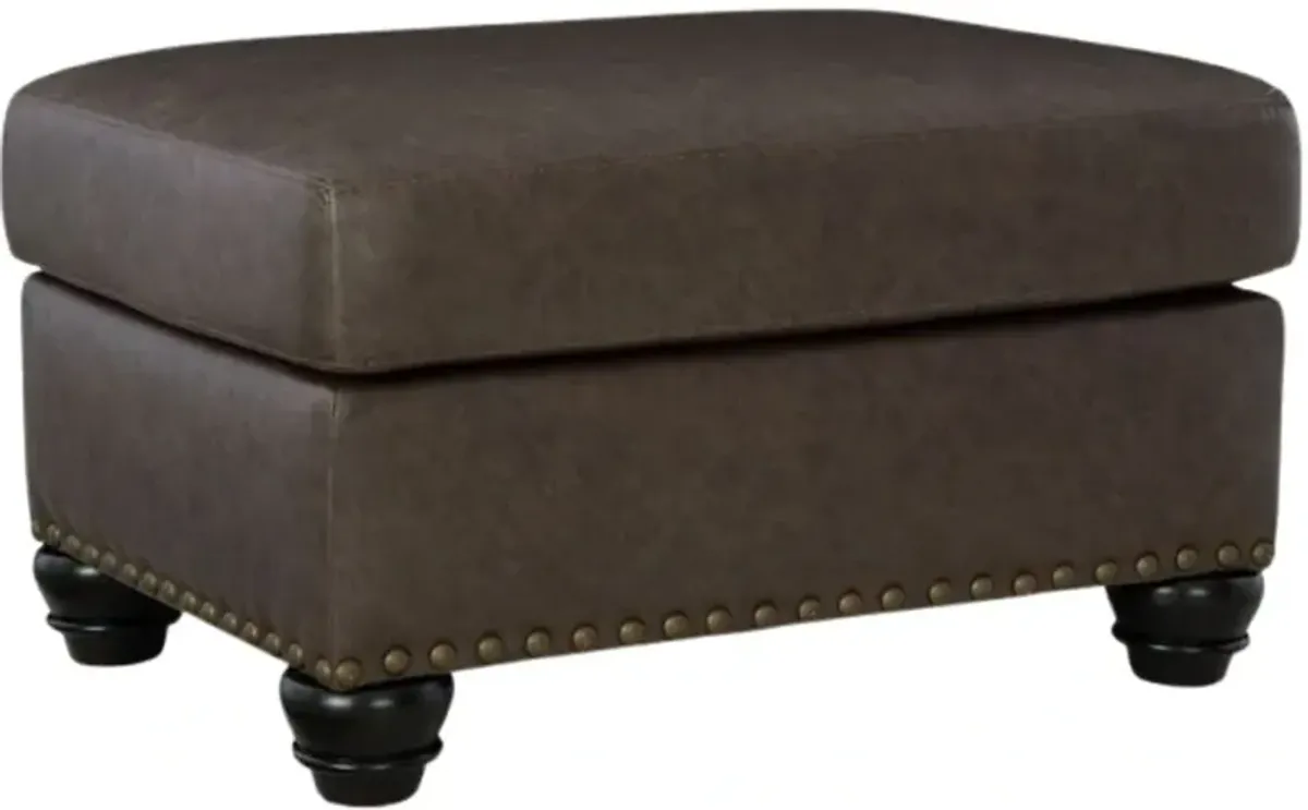 BenchcraftÂ® Roxmere Umber Ottoman
