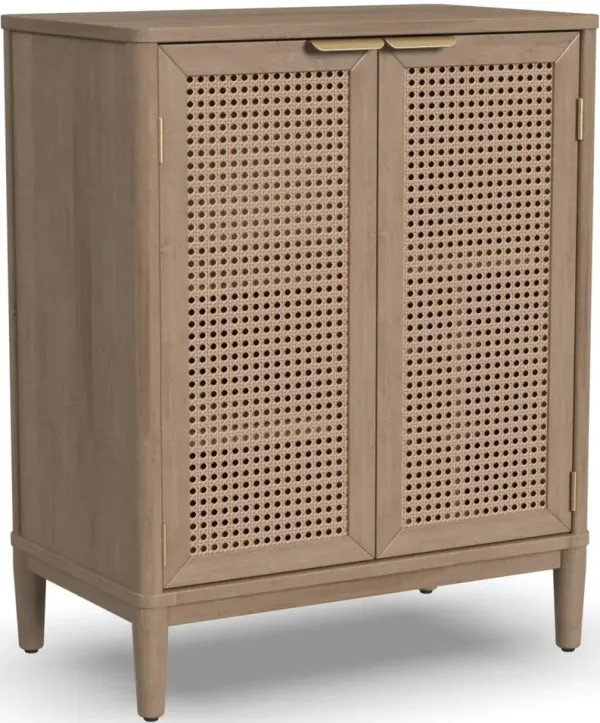 homestylesÂ® Brentwood Light Oak Bar Cabinet