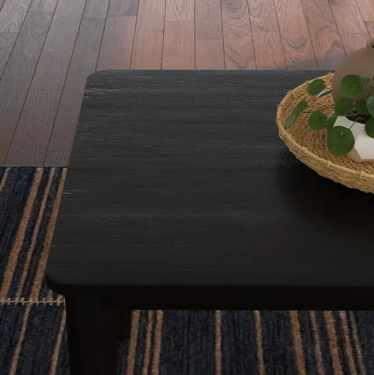 homestylesÂ® Brentwood 7-Piece Black Rectangle Dining Set