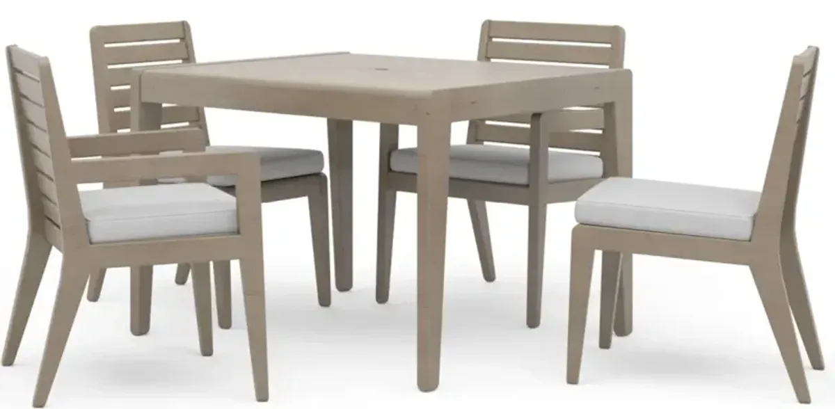 homestylesÂ® Sustain 5-Piece Gray Outdoor Dining Set