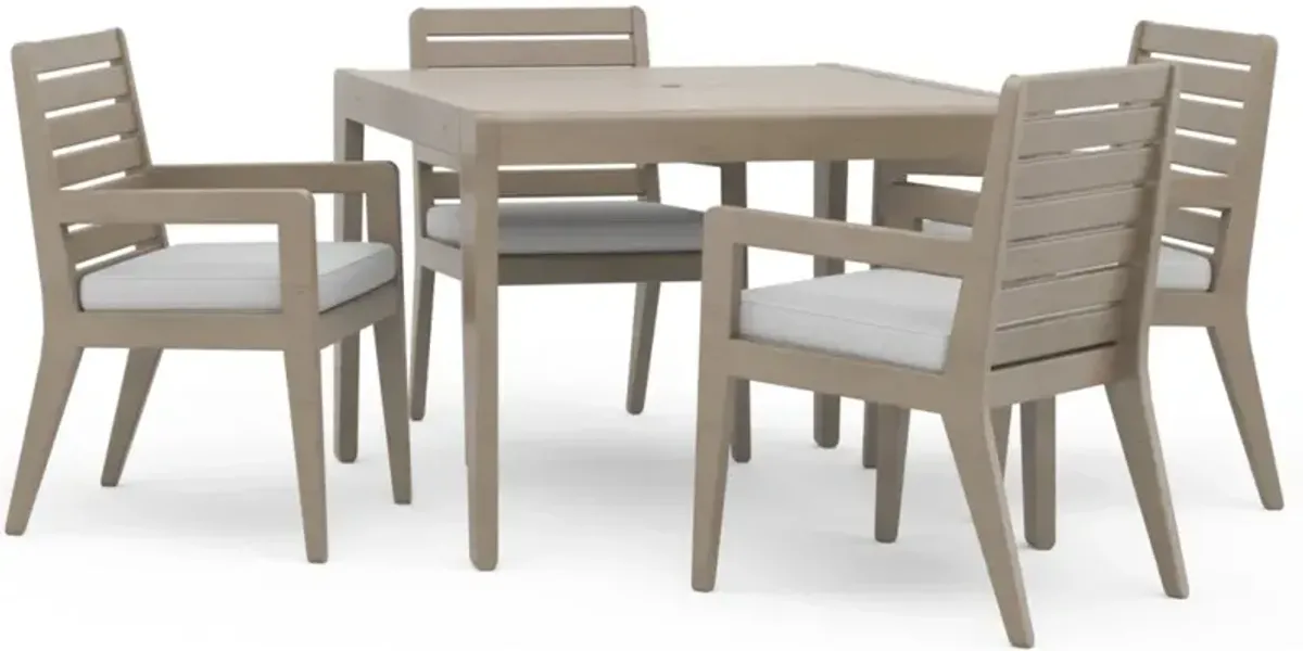 homestylesÂ® Sustain 5-Piece Gray Outdoor Dining Set