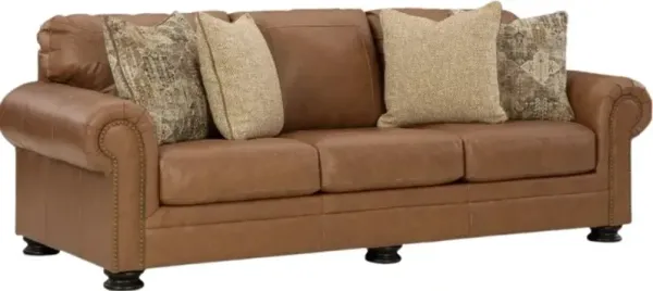 Signature Design by AshleyÂ® Carianna Caramel Queen Sofa Sleeper