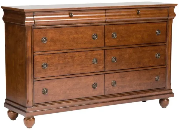 Liberty Furniture Rustic Traditions Rustic Cherry Dresser