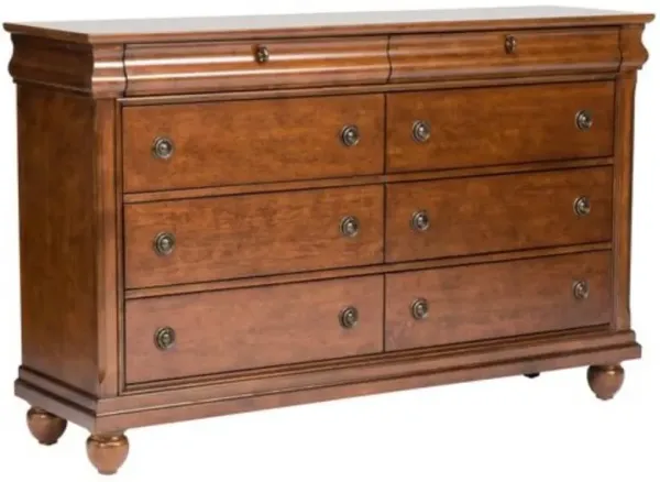 Liberty Furniture Rustic Traditions Rustic Cherry Dresser