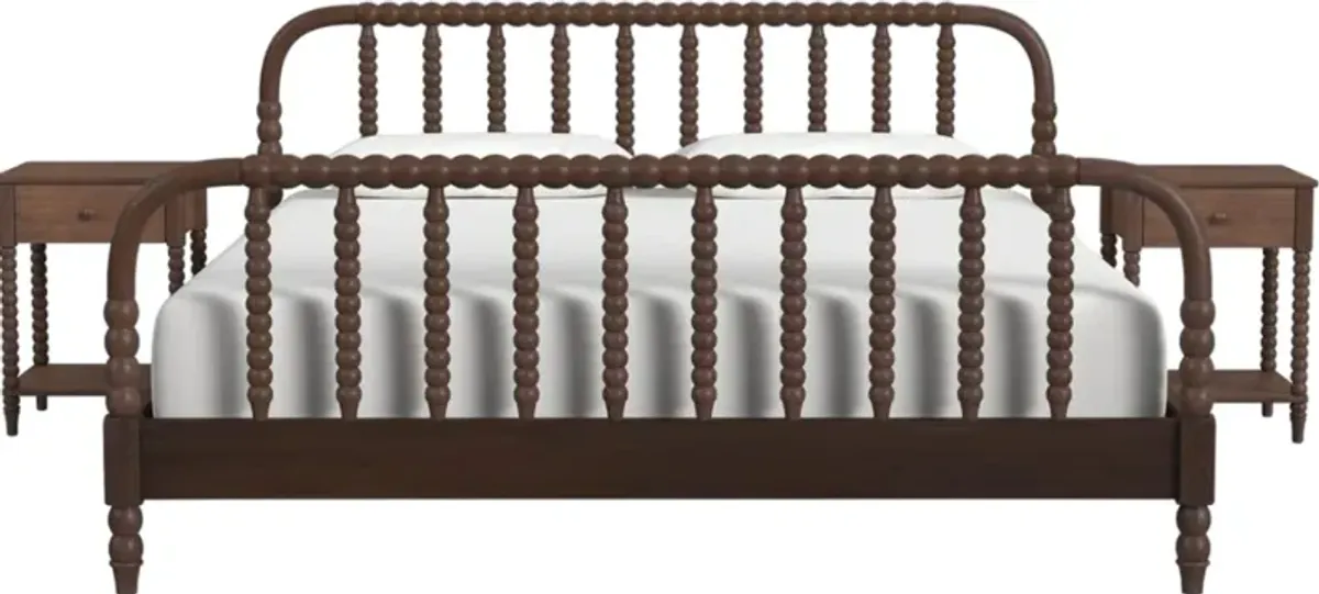 homestylesÂ® Spindle 3-Piece Brown Queen Bedroom Set