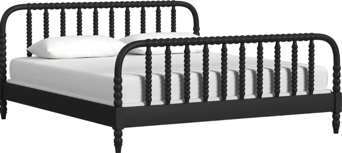homestylesÂ® Spindle Black King Bed