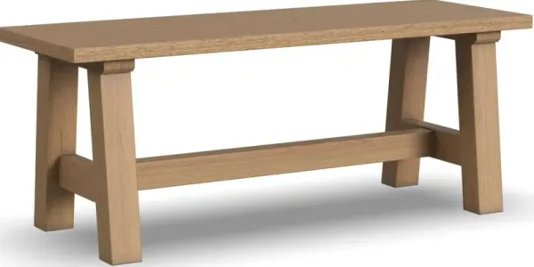 homestylesÂ® Trestle Brown Dining Bench