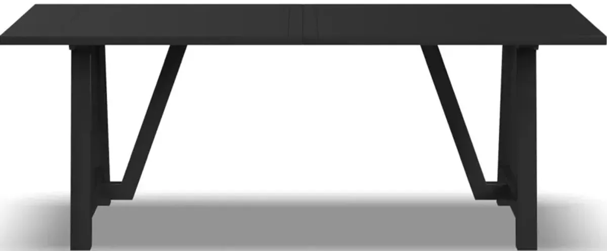 homestylesÂ® Trestle Black Dining Table