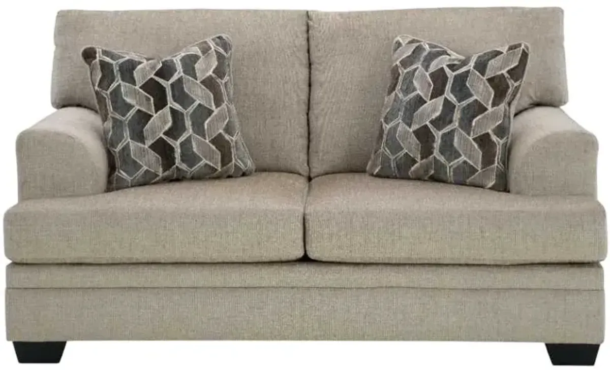 Signature Design by AshleyÂ® Stonemeade Taupe Loveseat