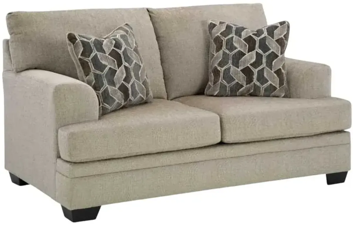 Signature Design by AshleyÂ® Stonemeade Taupe Loveseat