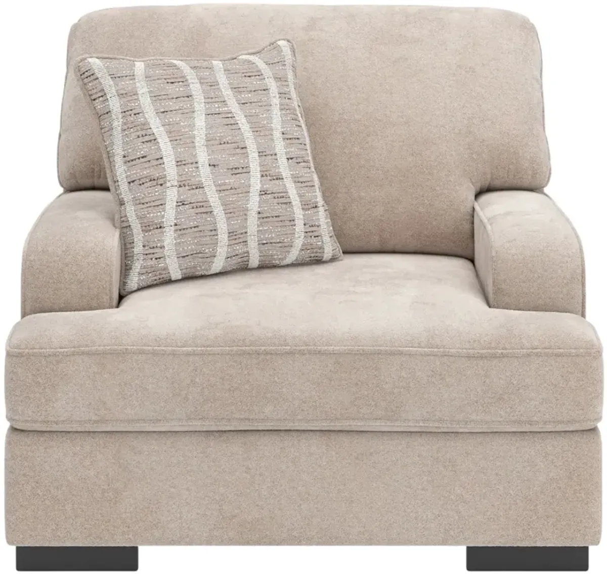 BenchcraftÂ® High Profile Taupe Chair and a Half