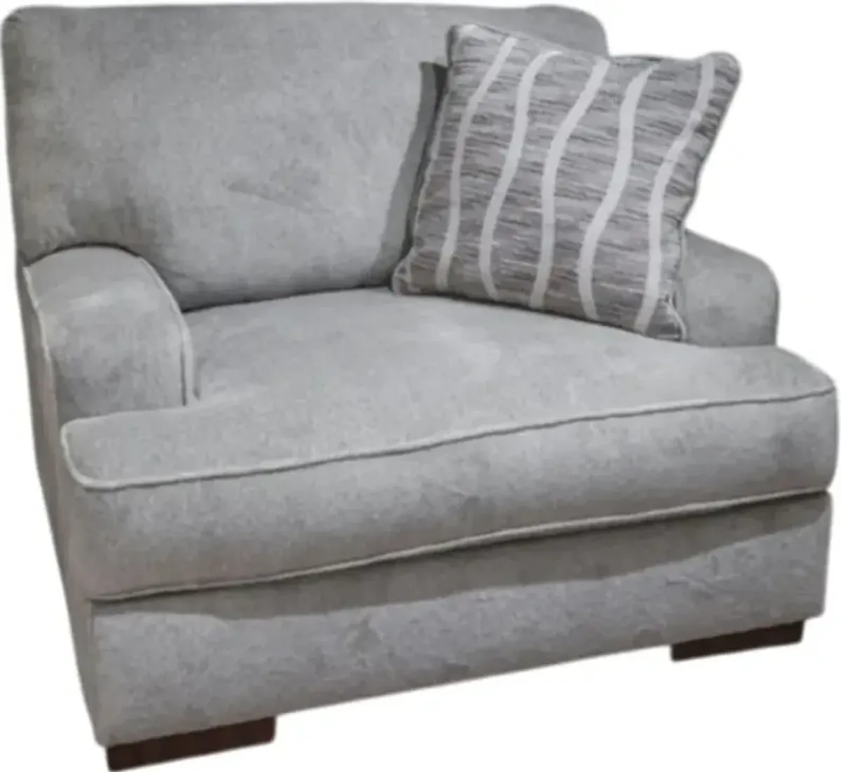 BenchcraftÂ® High Profile Taupe Chair and a Half