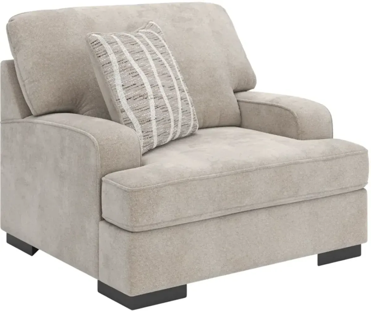 BenchcraftÂ® High Profile Taupe Chair and a Half