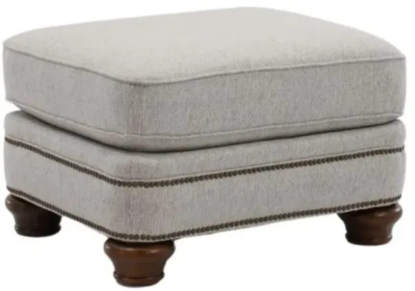 England Furniture Reed Ottoman with Nailhead Trim