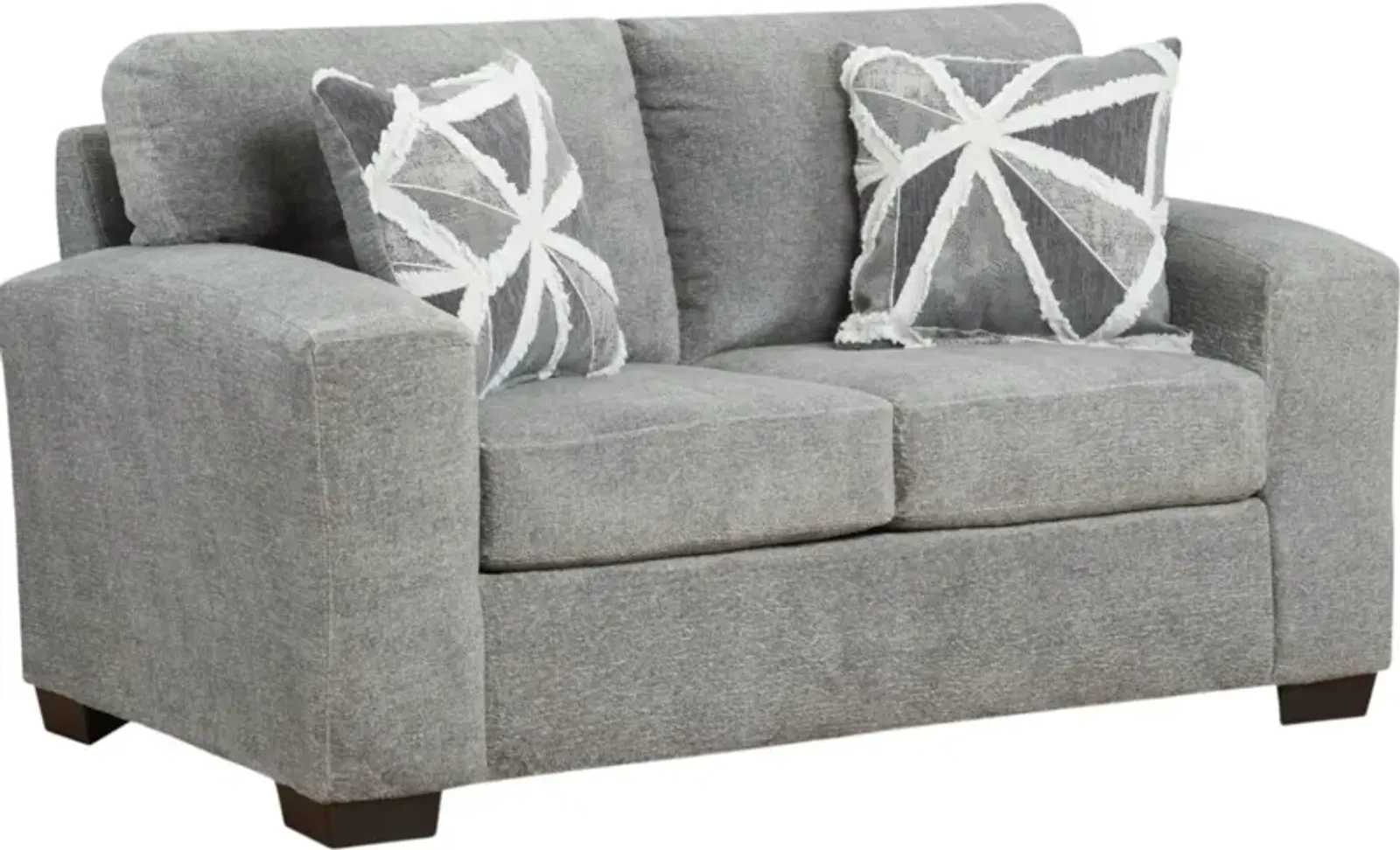 Affordable Furniture 6000 Posh Gray Loveseat