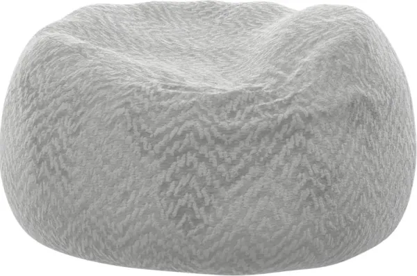 Jackson Furniture Sploosh Grey Pouf