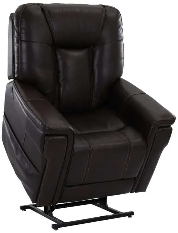 Moto Motion Nick Walnut Power Lift Recliner