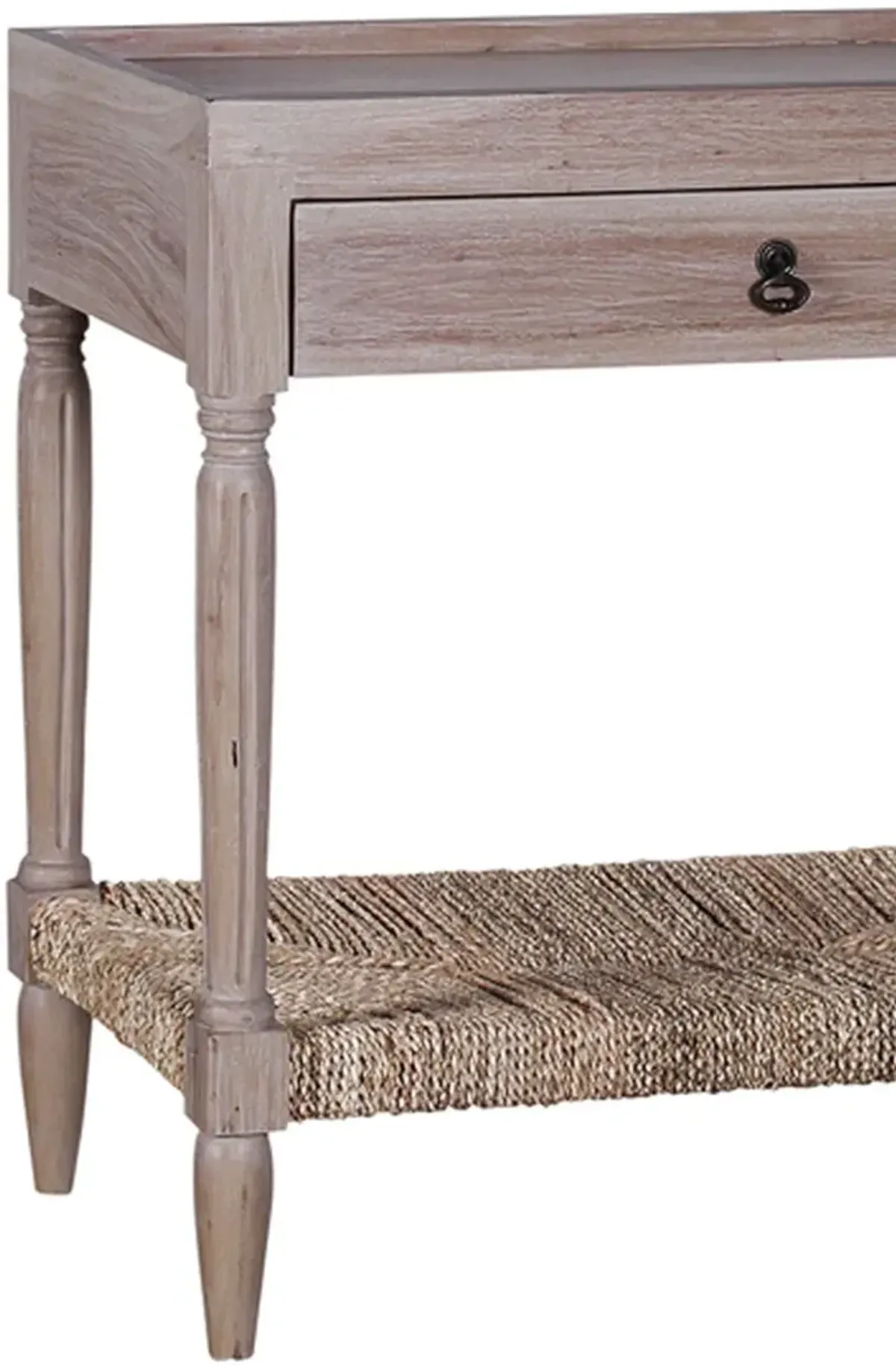 Atelier Home Philipe Weathered White Side Table