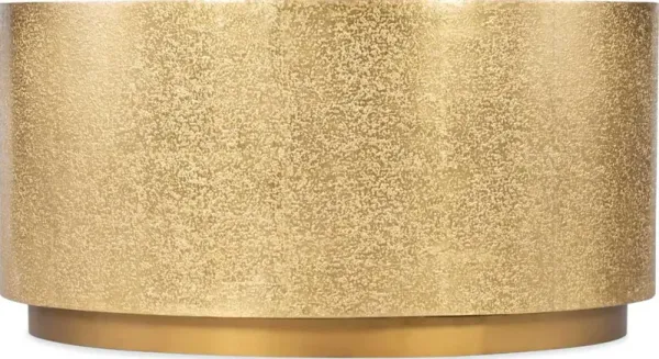 HookerÂ® Furniture MelangeÂ® Audra Gold Round Cocktail Table